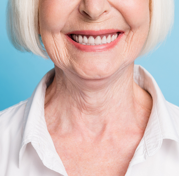 Smiling senior woman
