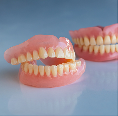 Two full dentures