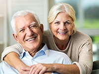 happy elderly couple