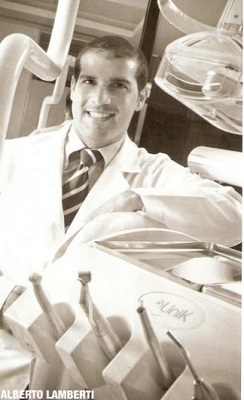 Doctor Lamberti in dental office